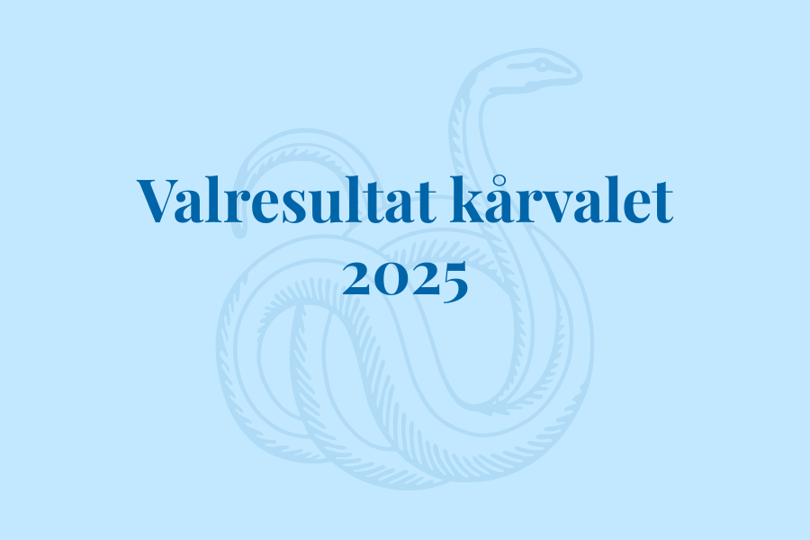 Valresultatet kårval 2025